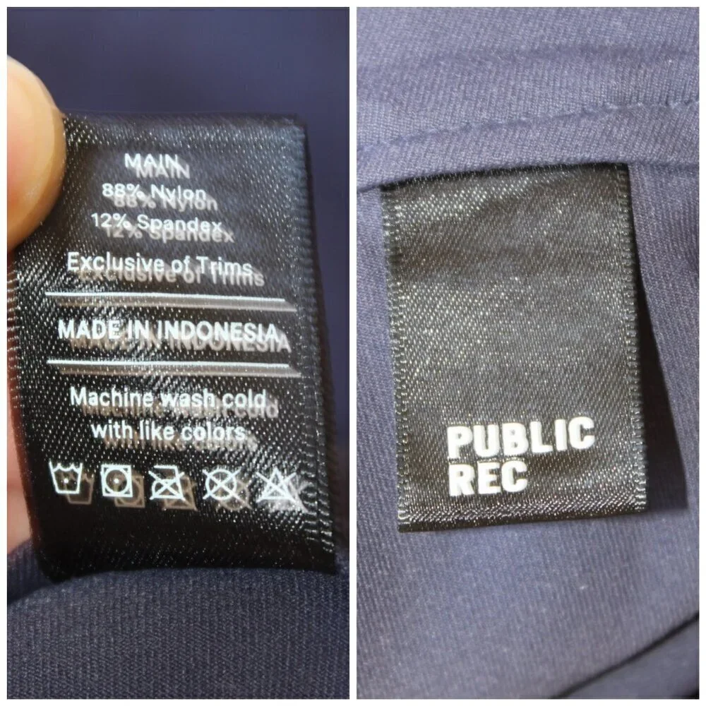 Public Rec Navy Blue Men's Pants Size 34/32 Casual Every Day Pockets Performance
